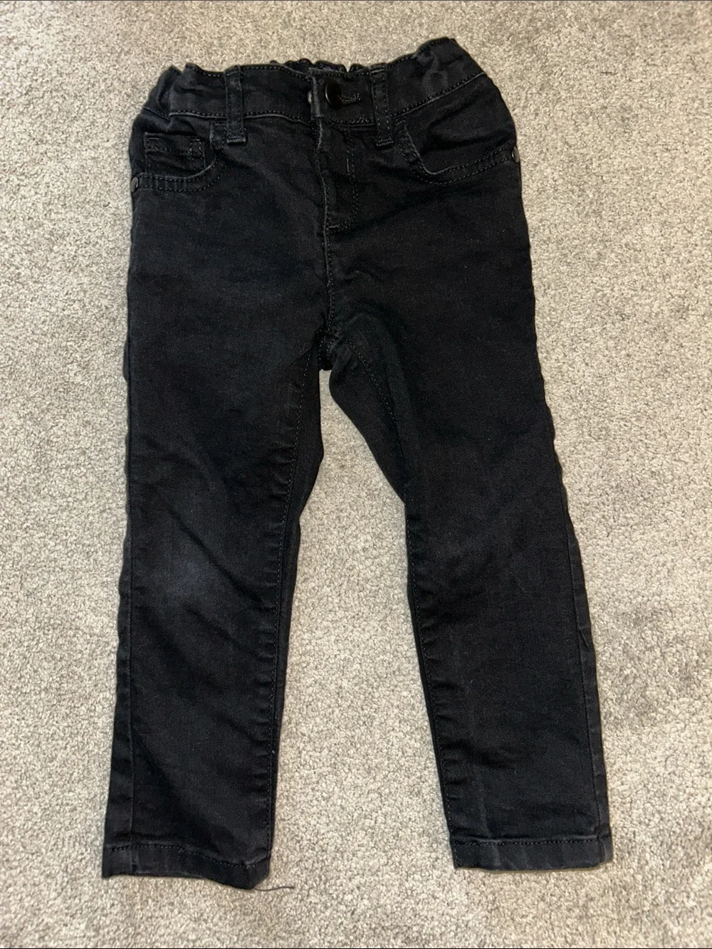The Children's Place Black Stretch Denim Jeans